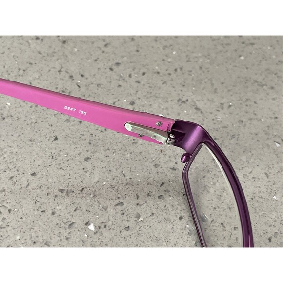 Minimize 5247 PRP 44-18-125 Purple Metal Full Rim Eyeglasses Frames ONLY main image 6